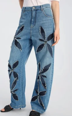 Munthe - Blauw Jeansbroek