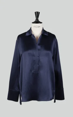 Natan - Donkerblauw Blouse