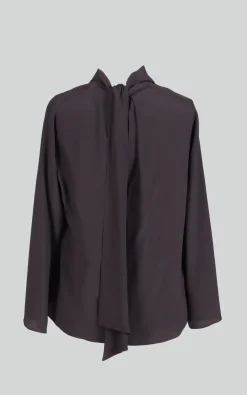 Natan - Donkerbruin Blouse