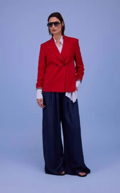 Nathalie Vleeschouwer - Blauw Blouse