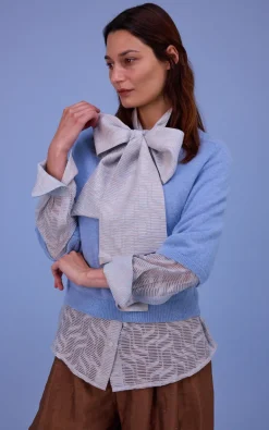 Nathalie Vleeschouwer - Blauw Blouse