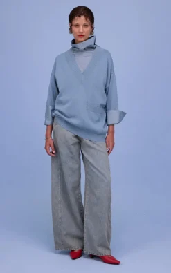 Nathalie Vleeschouwer - Blauw Blouse