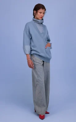 Nathalie Vleeschouwer - Blauw Jeansbroek