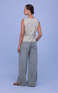 Nathalie Vleeschouwer - Blauw Jeansbroek