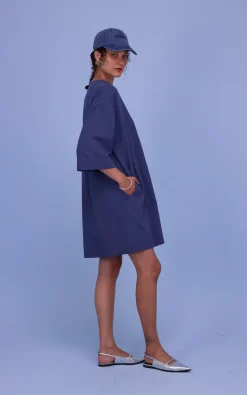 Nathalie Vleeschouwer - Blauw Jurk