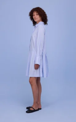 Nathalie Vleeschouwer - Blauw Jurk