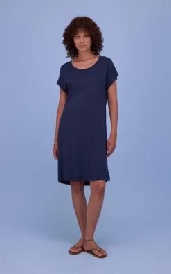Nathalie Vleeschouwer - Blauw Jurk