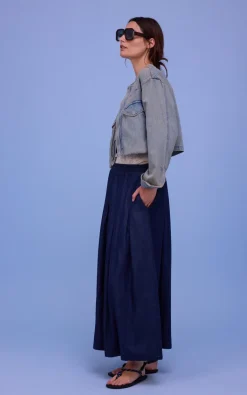 Nathalie Vleeschouwer - Blauw Rok