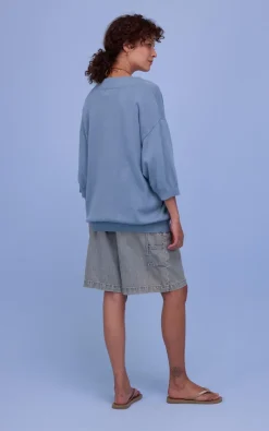 Nathalie Vleeschouwer - Blauw Trui