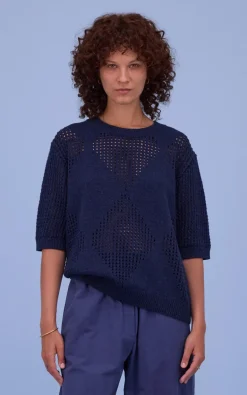 Nathalie Vleeschouwer - Blauw Trui