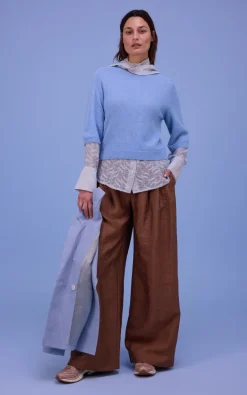 Nathalie Vleeschouwer - Bruin Broek