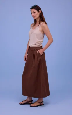 Nathalie Vleeschouwer - Bruin Rok