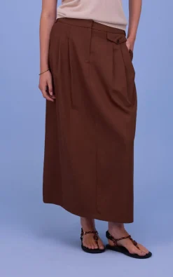 Nathalie Vleeschouwer - Bruin Rok