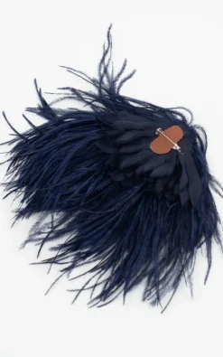 Nathalie Vleeschouwer - Donkerblauw Broche