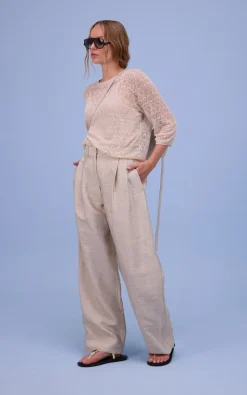 Nathalie Vleeschouwer - Ecru Broek