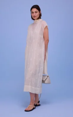 Nathalie Vleeschouwer - Ecru Jurk