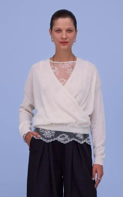 Nathalie Vleeschouwer - Ecru Trui