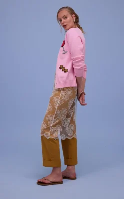 Nathalie Vleeschouwer - Gebroken wit Rok