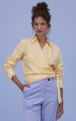 Nathalie Vleeschouwer - Geel Blouse