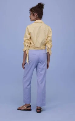 Nathalie Vleeschouwer - Geel Blouse
