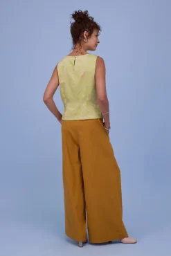 Nathalie Vleeschouwer - Geel Blouse