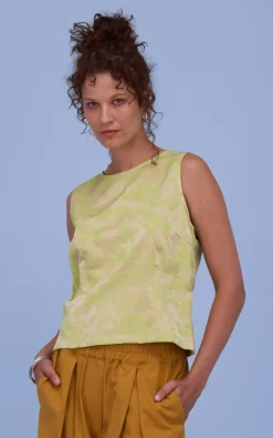 Nathalie Vleeschouwer - Geel Blouse