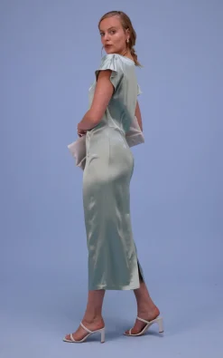Nathalie Vleeschouwer - Groen Jurk