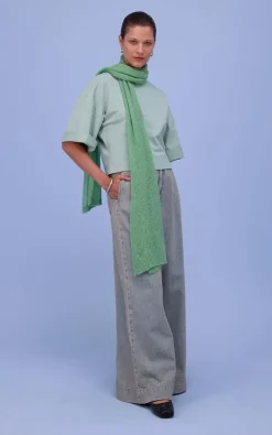 Nathalie Vleeschouwer - Groen Sjaals