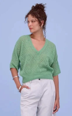 Nathalie Vleeschouwer - Groen Trui
