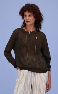 Nathalie Vleeschouwer - Kaki Trui
