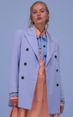 Nathalie Vleeschouwer - Lichtblauw Blazer