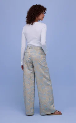 Nathalie Vleeschouwer - Lichtblauw Broek