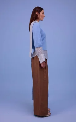 Nathalie Vleeschouwer - Lichtblauw Trui