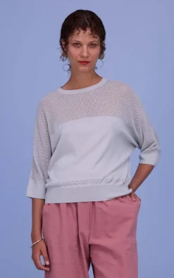 Nathalie Vleeschouwer - Lichtblauw Trui