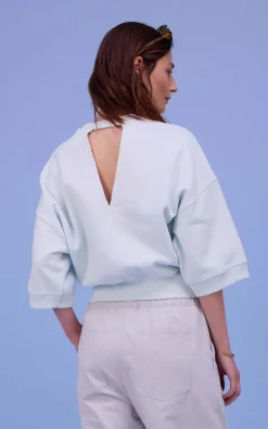 Nathalie Vleeschouwer - Lichtblauw T-shirt/top