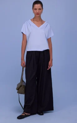 Nathalie Vleeschouwer - Lichtblauw T-shirt/top