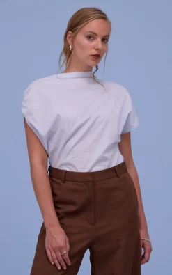 Nathalie Vleeschouwer - Lichtblauw T-shirt/top