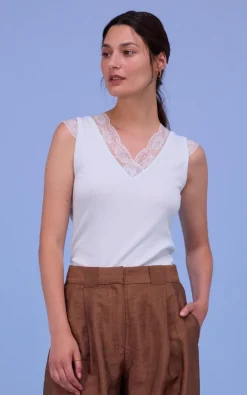 Nathalie Vleeschouwer - Lichtgroen T-shirt/top