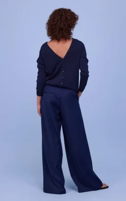 Nathalie Vleeschouwer - Marineblauw Broek
