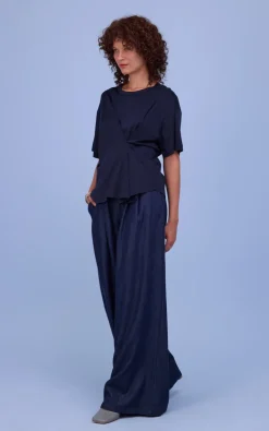 Nathalie Vleeschouwer - Marineblauw Broek