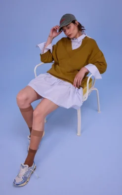 Nathalie Vleeschouwer - Oker Trui