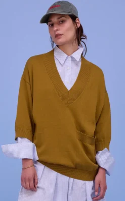 Nathalie Vleeschouwer - Oker Trui