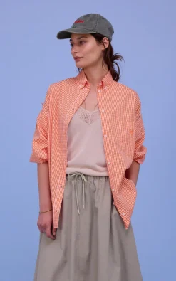 Nathalie Vleeschouwer - Oranje Hemd