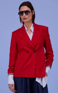 Nathalie Vleeschouwer - Rood Blazer