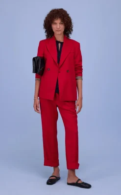Nathalie Vleeschouwer - Rood Blazer