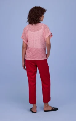 Nathalie Vleeschouwer - Rood Blouse