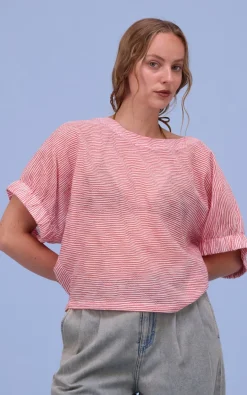 Nathalie Vleeschouwer - Rood Blouse