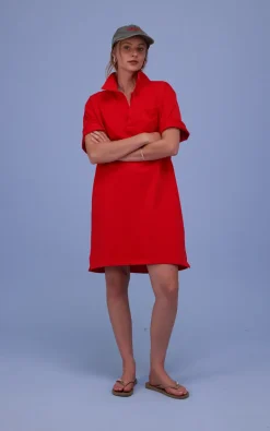 Nathalie Vleeschouwer - Rood Jurk