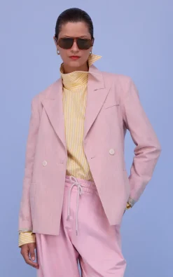 Nathalie Vleeschouwer - Roze Blazer
