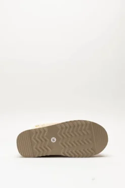 Nathan Baume - Beige Enkellaars plat